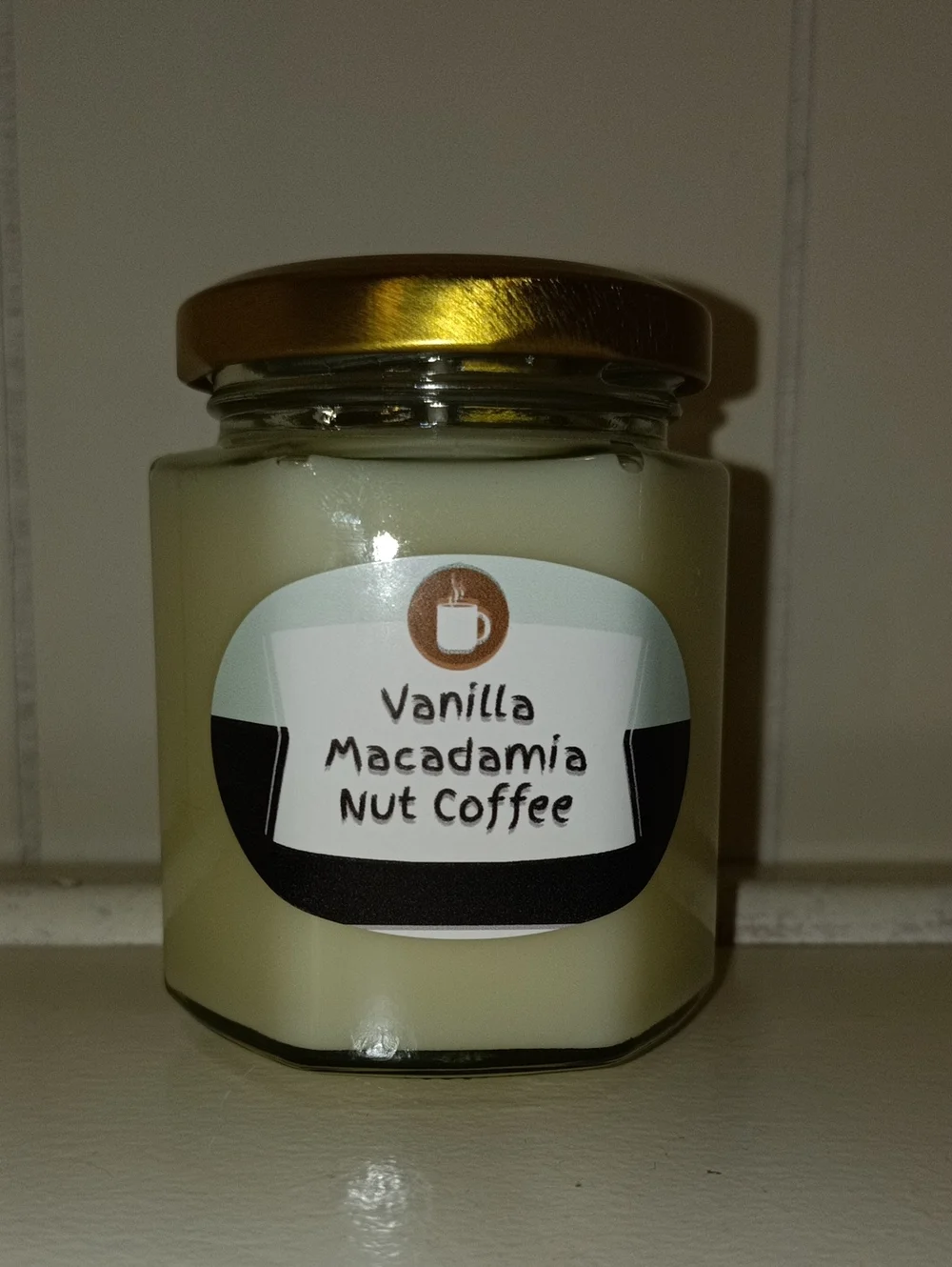 Vanilla Macadamia Nut Coffee Scented Candle
